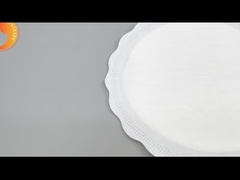 Pads de enfermagem descartáveis redondos de forma oval Tipo plano 110-120 mm Tamanho com tiras