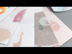 Impressão de padrões Bebês descartáveis Bebês de uso único Tecido não tecido